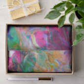 BrightStor Psychedelic Funky Tissue Paper met vloe Tissuepapier (Geschenk)