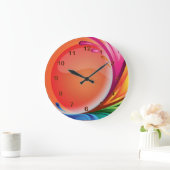 BrightStor Retro Abstract Grote Klok (Huis)