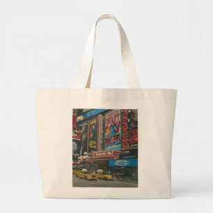BrightStor Times Square 2012 Grote Tote Bag
