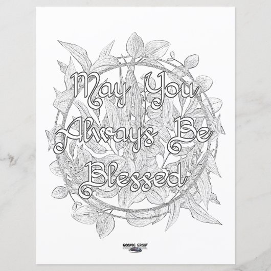  Brigid Celtic Wicca Colour Page Paper (Achterkant)