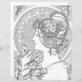  Brigid Celtic Wicca Colour Page Paper (Voorkant / Achterkant)