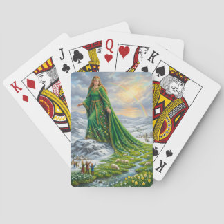 Brigid’s Mantle (Bringing the Spring) Pokerkaarten