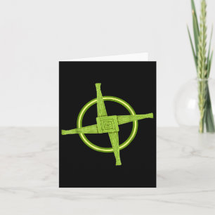 Brigid's kruis Pagan christelijke Ierse shirt St P Kaart
