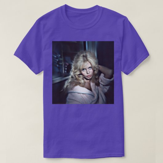 Brigitte Bardot actrice 3 T-shirt (Design voorkant)