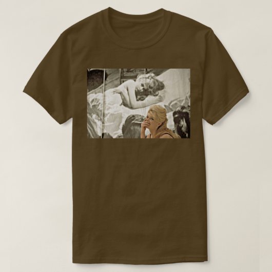 Brigitte Bardot actrice 5 T-shirt (Design voorkant)