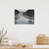 Brikdalsbreen Glacier Poster (Keuken)