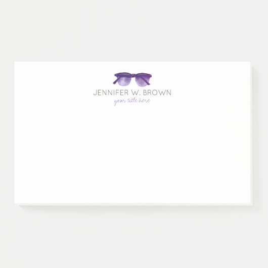 Bril Speciale Ogen Bril Brillen Post-it® Notes (Voorkant)
