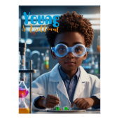 Briliant Young Scientist Perfect Poster (Voorkant)