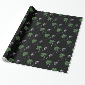 Briljant Happy St. Patrick's Day Diamonds Cadeaupapier (Uitgerold)
