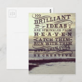 Briljant idee uit de hemel om creatief diepvries m briefkaart (Voorkant / Achterkant)