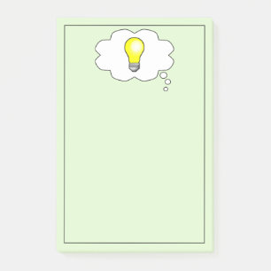 Briljant licht ideaal 4 x 6-post it Note Pad