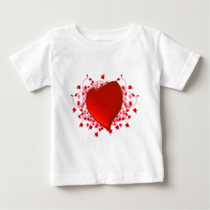 Briljant rood hart