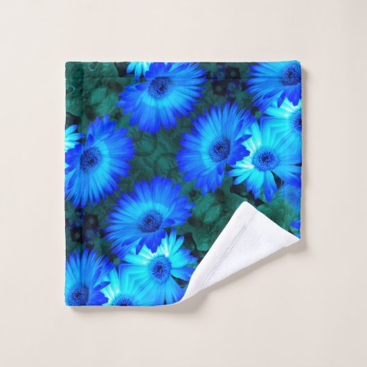 Briljantblauw Bad Handdoek (Wasdoekje)