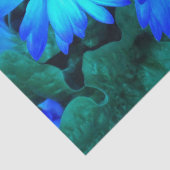 Briljantblauw Tissuepapier (Detail)