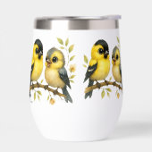 briljante amerikaanse goudvink (Links)