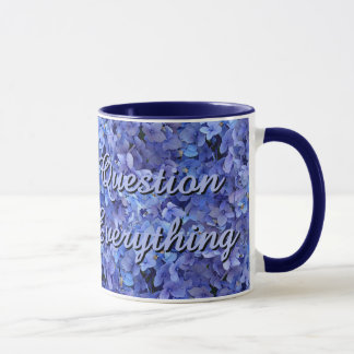 Briljante Blauwe Hortensia Inspiratie Mok