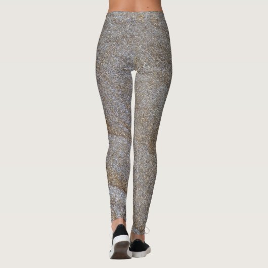 briljante gouden chips leggings (Achterkant)