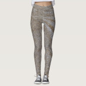 briljante gouden chips leggings (Voorkant)