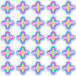 Briljante grappige Stickers van de leraar reward C