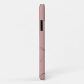 briljante hartbloem Case-Mate iPhone case (Achterkant/rechts)