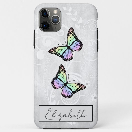 Briljante regenboogvlinders Case-Mate iPhone case (Achterkant)