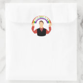 Briljante sticker! ronde sticker (Tas)