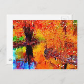 Briljantherfst Briefkaart (Voorkant / Achterkant)
