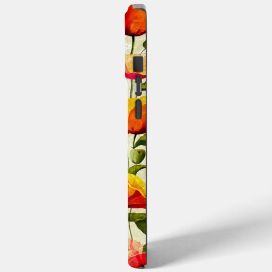 Briljantpapaver Case-Mate iPhone Case (Achterkant / Links)