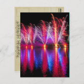 Briljantvuurwerk Briefkaart (Voorkant / Achterkant)