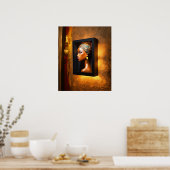 "Brillance tressée : art mural 3D (Cuisine)