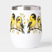 Brillant Goldfinch américain (Arrière)