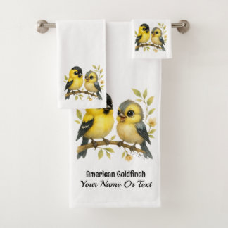 Brillant Goldfinch américain
