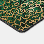 Brillant Mandala Art Zen Boho Vert Et Or Design (Coin)