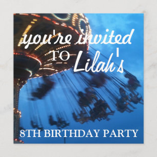 brillant ; plage - invitation à la fête à thème