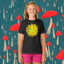 Brillant soleil brillant T-shirt été pour enfants