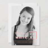 brillante future faire-part de graduation (Devant)