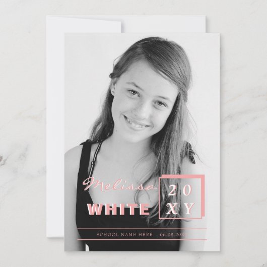 brillante future faire-part de graduation (Devant)