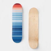 Brille over klimaatcrisis skateboard (Voorkant)