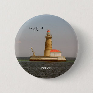 Brille reef knop Licht Ronde Button 5,7 Cm
