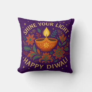 Brille Ta Lumière - Joyeux Oreiller Diwali