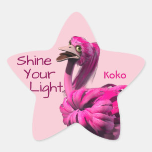 Brille tes stickers Light