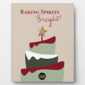 Brillen humor kerst fotoplaat (Voorkant)