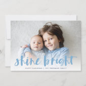 Briller | Carte Hanoukka photo complète (Devant)