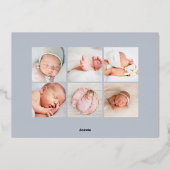 Briller Introduction Faire-part de naissance à hui (Verso)