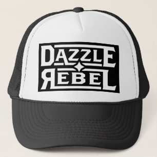 Brillez le casquette rebelle de camionneur