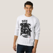 Brillez sur un sweatshirt de qualité (Devant entier)
