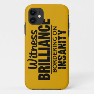 BRILLIANCE CONTRE INSANITÉ coque iphone personnali