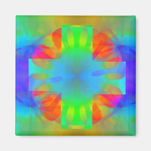 Brilliance Cross Magneet (Voorkant)