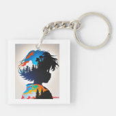 Brilliance van ADHD Sleutelhanger (Achterkant)