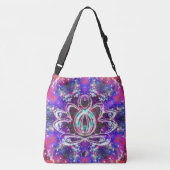 Brilliance Zen Lotus Crossbody Tas (Achterkant)
